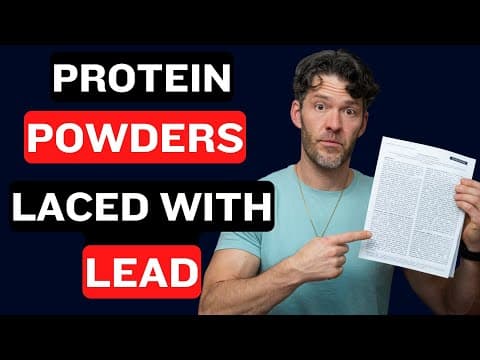 Protein Supplements Laced with Lead (Exposing New Report) thumbnail