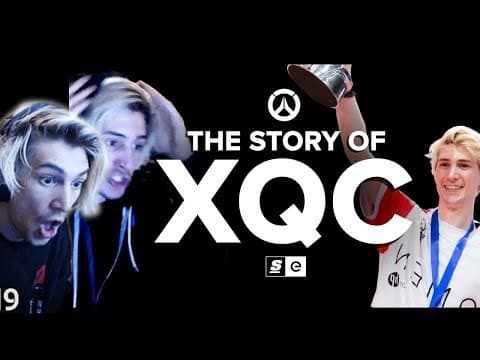 xQc Reacts to The Story Of xQc by theScore esports | xQcOW thumbnail