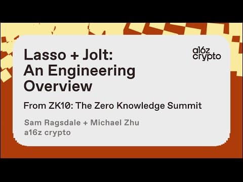 What Are Lasso and Jolt in Virtual Machine Design? thumbnail