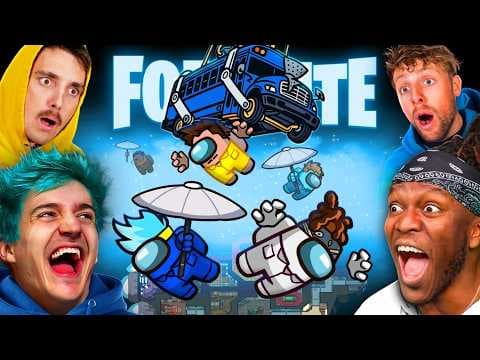 SIDEMEN AMONG US FORTNITE EDITION thumbnail