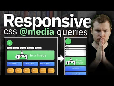 CSS Media Queries Tutorial for Responsive Design thumbnail