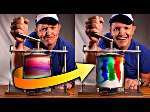 Unmixing Color Machine (Ultra Laminar Reversible Flow) - Smarter Every Day 217 thumbnail