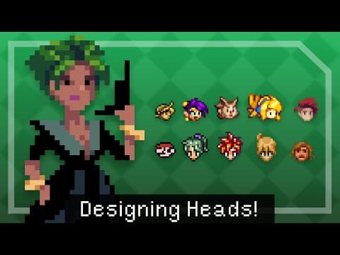 Pixel Art Class - Character Heads thumbnail
