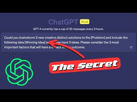 How to Use Advanced ChatGPT Prompt Engineering Techniques thumbnail