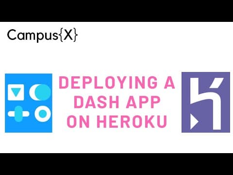 Deploying a Dash application on Heroku in under 15 minutes | Step by Step Tutorial thumbnail