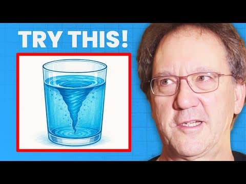 DO THIS to Your Water BEFORE Drinking It... | Dr. Tom Cowan thumbnail