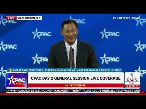FULL SPEECH: Morse Tan Speaks at CPAC 2025 Day Two - 2/21/25 thumbnail