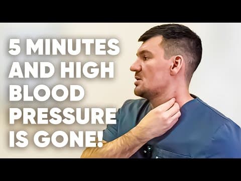Lower Your Blood Pressure in 5 Minutes Without Pills! thumbnail