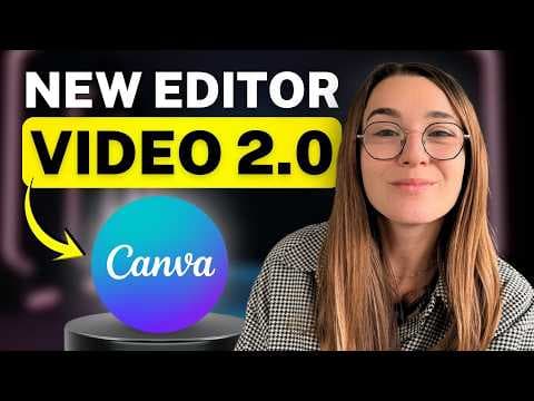 How to Use The New Video Editor in Canva | Video 2.0 Tutorial thumbnail
