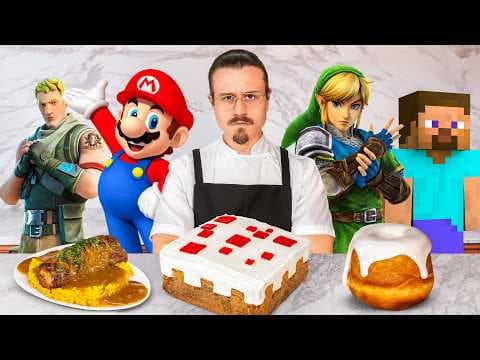 I Ate Every Famous Video Game Food thumbnail