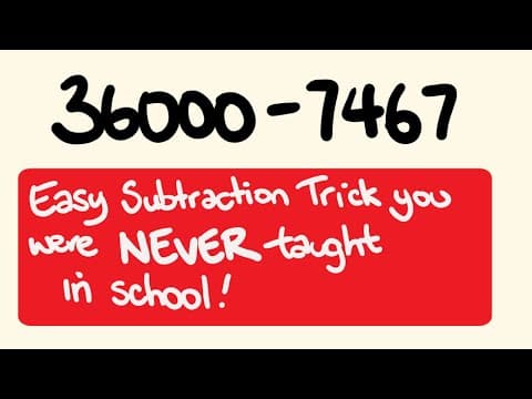 How to Subtract Instantly thumbnail