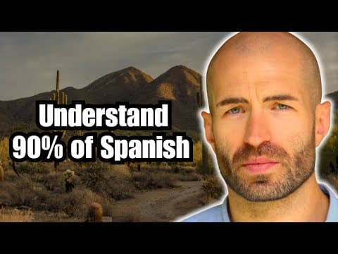 Learn 900 words and understand 90% of Spanish thumbnail