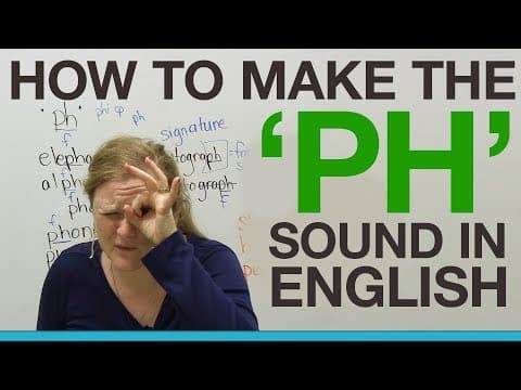Learn English - How to make the 'PH' sound thumbnail