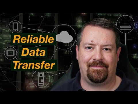 Reliable Data Transfer - Internet Transport Layer | Computer Networks Ep. 3.4.1 | Kurose & Ross thumbnail