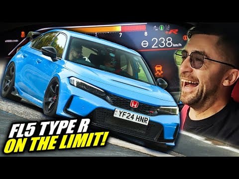 ON THE LIMIT 🔥 Honda Civic Type R FL5 // Nürburgring thumbnail