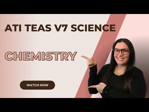 ATI TEAS Version 7 Science Chemistry (How to Get the Perfect Score) thumbnail