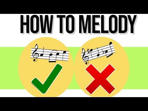 How to Write a Great Melody (Over Chords) thumbnail
