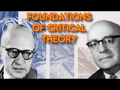What they didn’t tell you about Critical Theory: Horkheimer & Adorno, The Dialectic of Enlightenment thumbnail