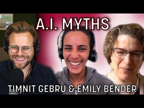 A.I. and Stochastic Parrots | FACTUALLY with Emily Bender and Timnit Gebru thumbnail