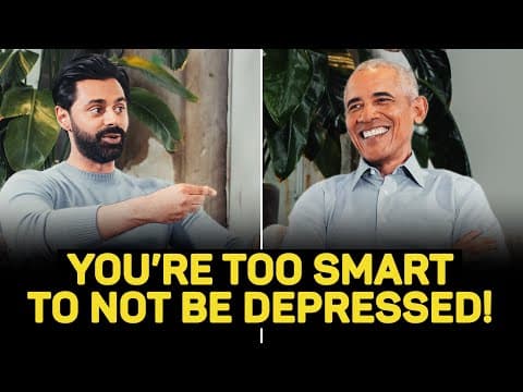 I asked President Obama if he's DEPRESSED!? thumbnail
