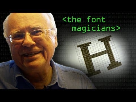 The Font Magicians - Computerphile thumbnail