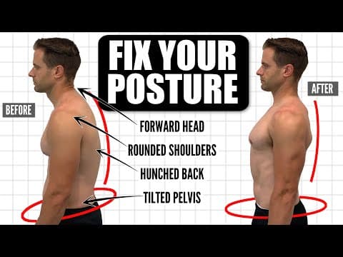 How To FIX Your Posture | 10-Minute Daily Routine thumbnail