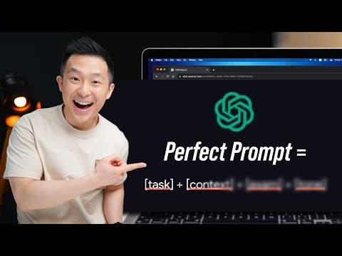 What Are the Key Elements of a Great ChatGPT Prompt? thumbnail
