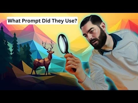 How to Reverse Engineer AI Image Prompts Effectively? thumbnail