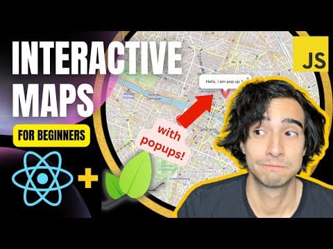 React Leaflet Tutorial for Beginners (2025) thumbnail