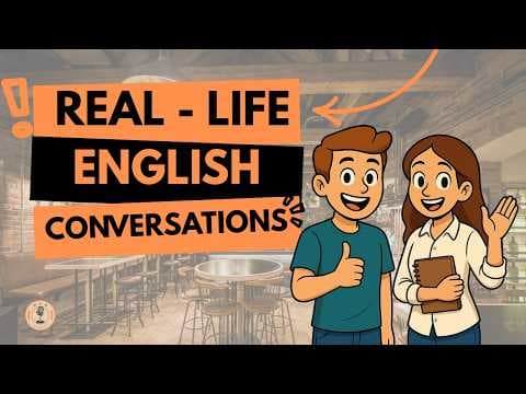 Learn English with Real Conversations | Listening + Shadowing Practice! thumbnail