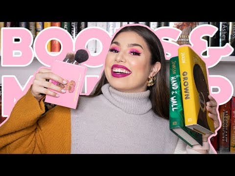 doing my makeup and talking about books // books and makeup tag 💄 👩🏻‍🎨 thumbnail