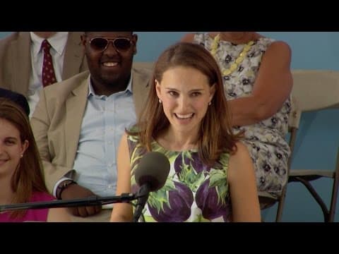 Natalie Portman Harvard Commencement Speech | Harvard Commencement 2015 thumbnail