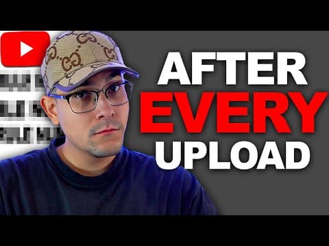 11 things you should NEVER do after uploading a YouTube video thumbnail