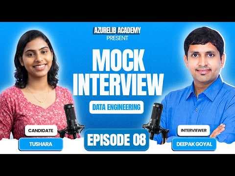 Azure Data Engineer Experienced Scenario based interview thumbnail