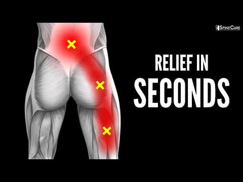 30 SECOND FIX: Instant Sciatica Pain Relief thumbnail