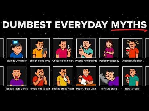 The Dumbest Everyday Myths Busted to Fall Asleep to thumbnail