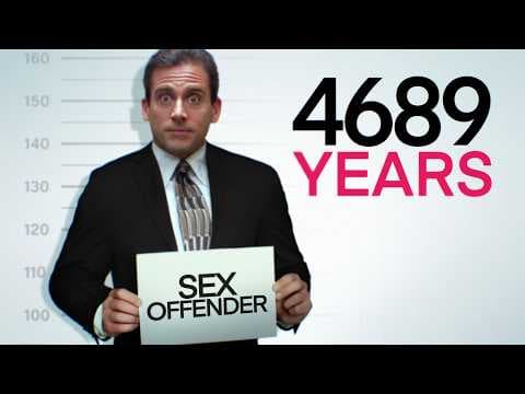How Long Would MICHAEL SCOTT's Prison Sentence Be? thumbnail