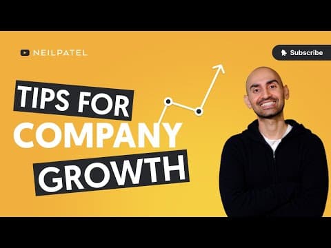 Essential Business Tips to Accelerate Your Companies Growth thumbnail