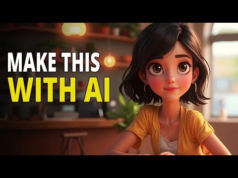 How to Make an Animated Cartoon Video Using AI: Step-by-Step Tutorial thumbnail