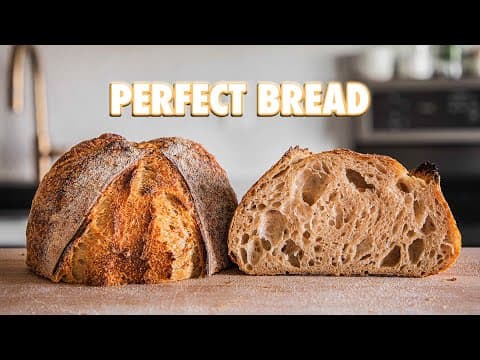 The Ultimate Homemade Sourdough Bread thumbnail