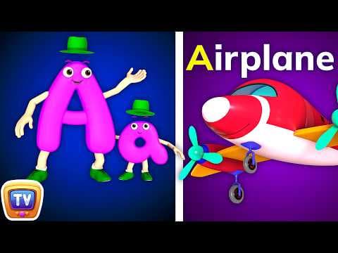 NEW 3D ABC Phonics Song with TWO Words Plus Many More Videos - ChuChu TV Toddler Learning Videos thumbnail