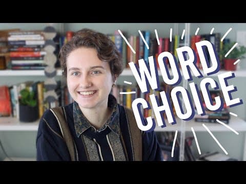 Word Choice, Diction, and Syntax | Writing Tips thumbnail