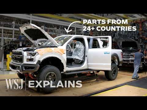 Trump’s Auto Tariffs: We Broke Down an F-150 to Explain Industry Impact | WSJ thumbnail