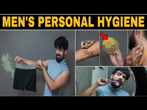 Men PERSONAL HYGIENE *Private* | Life saving hacks for men| Yellow Teeth| Tanning| Hair removal| thumbnail