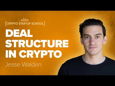 Jesse Walden: Fundraising and Deal Structure thumbnail