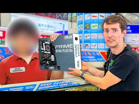 Will I Get Scammed Buying a PC in a Chinese Tech Mall? thumbnail