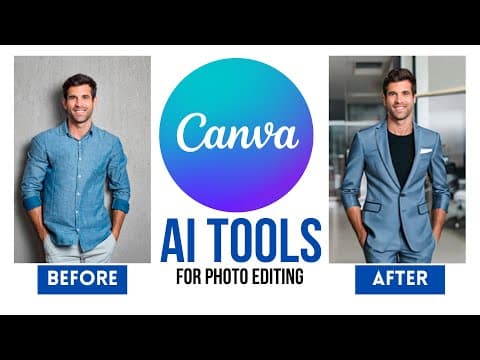 REVIEW:  Canva's AI-Powered Photo Editing Tools! thumbnail