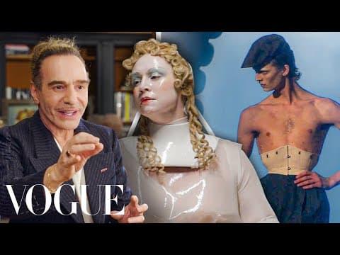 The Story Behind John Galliano’s Viral 2024 Maison Margiela Show | Vogue thumbnail