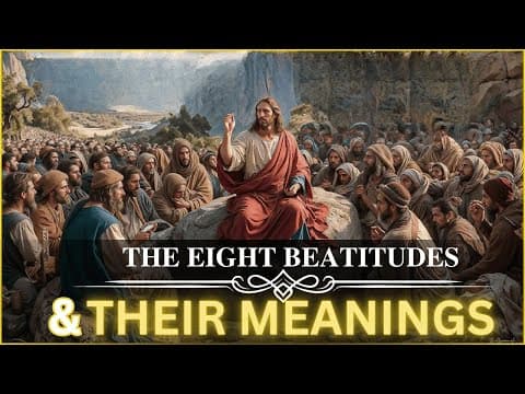 The Eight Beatitudes and Their Meaning - Understanding the Sermon on the Mount thumbnail