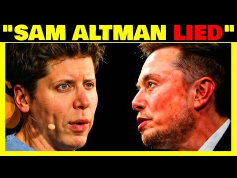 Elon Musk's Lawsuit Against OpenAI: What Are the Claims? thumbnail